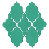 Clay Arabesque Leon Tile - Avente Tile