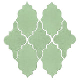 Clay Arabesque Leon Tile - Avente Tile