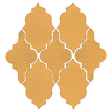 Clay Arabesque Leon Tile - Avente Tile