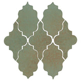 Clay Arabesque Leon Tile - Avente Tile