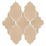 Clay Arabesque Leon Tile - Avente Tile