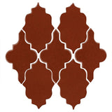 Clay Arabesque Leon Tile - Avente Tile