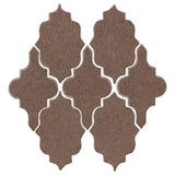 Clay Arabesque Leon Tile - Avente Tile