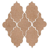 Clay Arabesque Leon Tile - Avente Tile