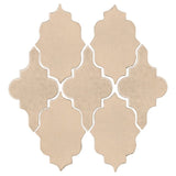 Clay Arabesque Leon Tile - Avente Tile