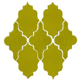 Clay Arabesque Leon Tile - Avente Tile
