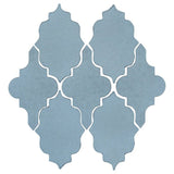 Clay Arabesque Leon Tile - Avente Tile