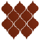 Clay Arabesque Malaga Hand Painted Ceramic Tile - Avente Tile