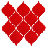 Clay Arabesque Malaga Hand Painted Ceramic Tile - Avente Tile