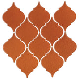Clay Arabesque Malaga Hand Painted Ceramic Tile - Avente Tile