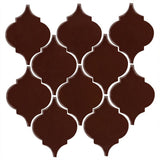 Clay Arabesque Malaga Hand Painted Ceramic Tile - Avente Tile