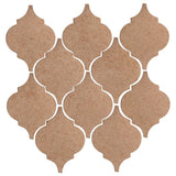 Clay Arabesque Malaga Hand Painted Ceramic Tile - Avente Tile