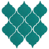 Clay Arabesque Malaga Hand Painted Ceramic Tile - Avente Tile