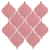 Clay Arabesque Malaga Hand Painted Ceramic Tile - Avente Tile