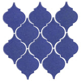 Clay Arabesque Malaga Hand Painted Ceramic Tile - Avente Tile