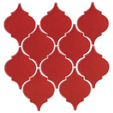 Clay Arabesque Malaga Hand Painted Ceramic Tile - Avente Tile