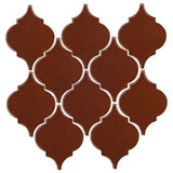 Clay Arabesque Malaga Hand Painted Ceramic Tile - Avente Tile