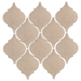 Clay Arabesque Malaga Hand Painted Ceramic Tile - Avente Tile