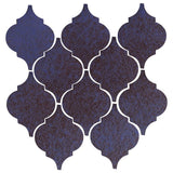 Clay Arabesque Malaga Hand Painted Ceramic Tile - Avente Tile