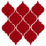 Clay Arabesque Malaga Hand Painted Ceramic Tile - Avente Tile