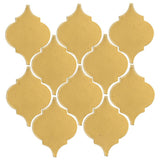 Clay Arabesque Malaga Hand Painted Ceramic Tile - Avente Tile
