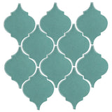 Clay Arabesque Malaga Hand Painted Ceramic Tile - Avente Tile