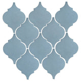 Clay Arabesque Malaga Hand Painted Ceramic Tile - Avente Tile