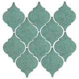 Clay Arabesque Malaga Hand Painted Ceramic Tile - Avente Tile