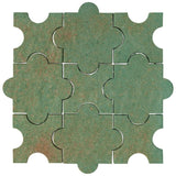 Clay Arabesque Segovia Tile - Avente Tile
