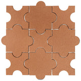 Clay Arabesque Segovia Tile - Avente Tile