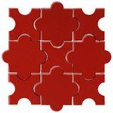 Clay Arabesque Segovia Tile - Avente Tile