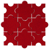 Clay Arabesque Segovia Tile - Avente Tile