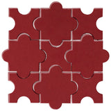 Clay Arabesque Segovia Tile - Avente Tile
