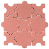 Clay Arabesque Segovia Tile - Avente Tile