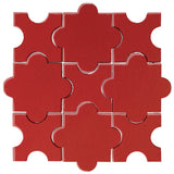 Clay Arabesque Segovia Tile - Avente Tile