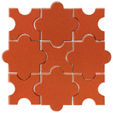 Clay Arabesque Segovia Tile - Avente Tile