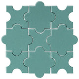 Clay Arabesque Segovia Tile - Avente Tile