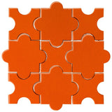 Clay Arabesque Segovia Tile - Avente Tile