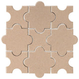 Clay Arabesque Segovia Tile - Avente Tile
