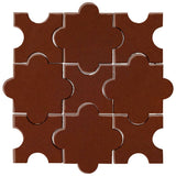 Clay Arabesque Segovia Tile - Avente Tile