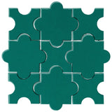 Clay Arabesque Segovia Tile - Avente Tile