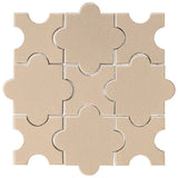 Clay Arabesque Segovia Tile - Avente Tile
