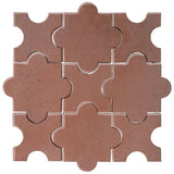 Clay Arabesque Segovia Tile - Avente Tile
