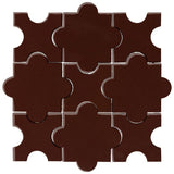 Clay Arabesque Segovia Tile - Avente Tile