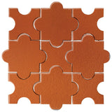 Clay Arabesque Segovia Tile - Avente Tile