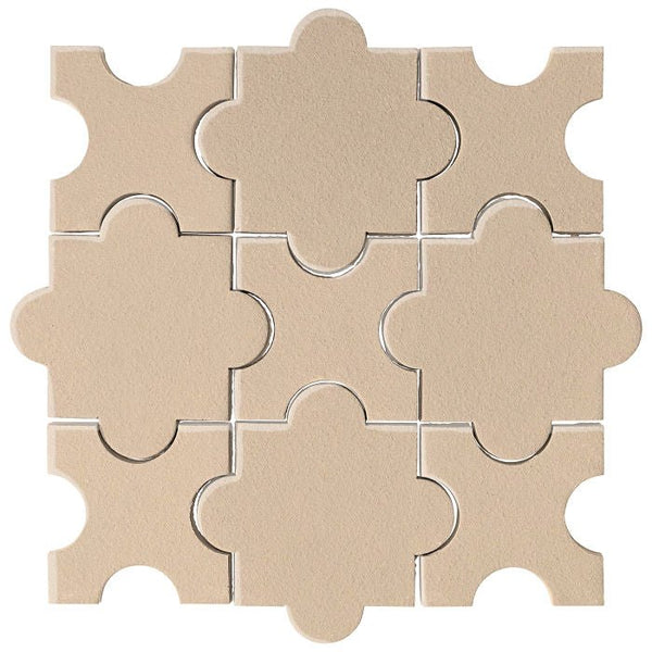 Clay Arabesque Segovia Tile - Avente Tile