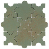 Clay Arabesque Segovia Tile - Avente Tile