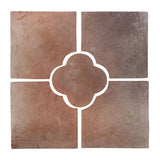Daisy Deco Rustic Relief Deco Tile 17"x17" - Avente Tile