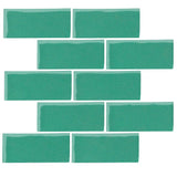 Malibu Field Aqua Green 7724C Ceramic Tile - Avente Tile