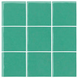 Malibu Field Aqua Green 7724C Ceramic Tile - Avente Tile